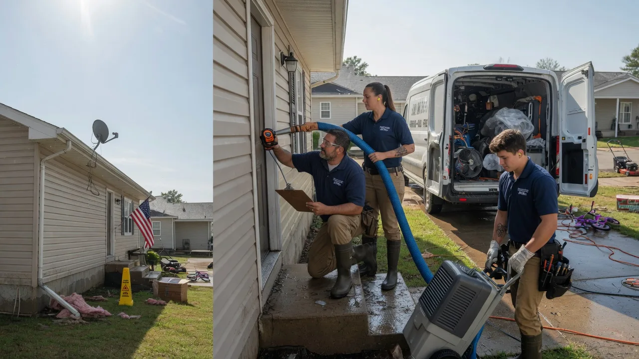 Ceiling Water Damage Restoration in Denton, MT near me